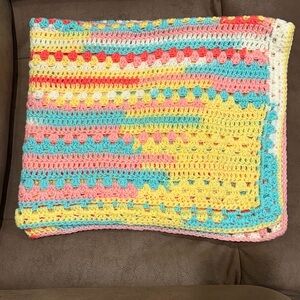 Colorful Crochet Blanket